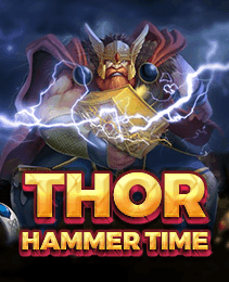 Thor Hammer Time Slots game artwork on the Yono Game app