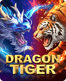 Dragon Tiger Rummy & Card game artwork on the Yono Game app