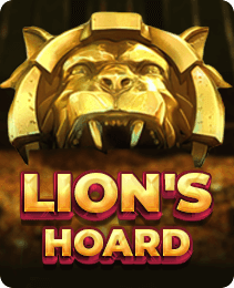 Lion's Hoard Slots game artwork on the Yono Game app
