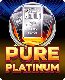 Pure Platinum Slots game artwork on the Yono Game app