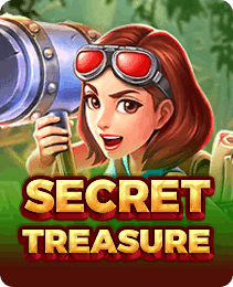 Secret Treasure Slots game artwork on the Yono Game app